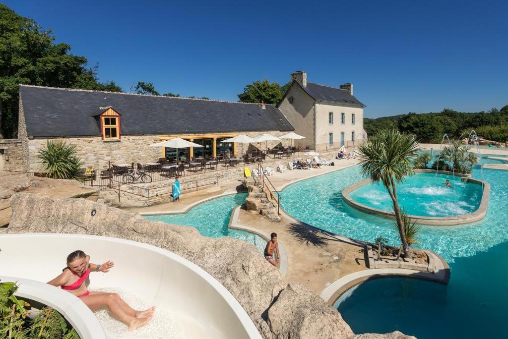 Mobilhome Tout Confort M9 Domaine De Lanniron Quimper Ngoại thất bức ảnh